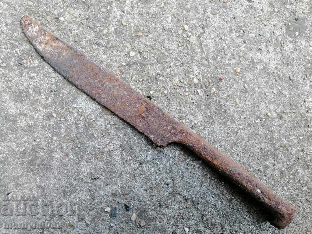 Old hand-forged knife without chereni karakulak shepherd's blade - 7 Old hand-forged knife without chereni karakulak shepherd's blade - 7