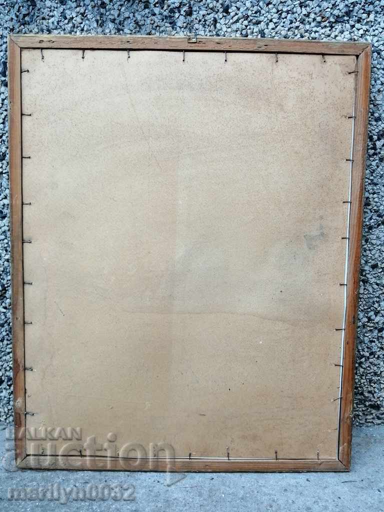 Portrait of General Secretary of the CPSU of the USSR Leonid Ilyich Brezhnev 52/42 cm - 7 Portrait of General Secretary of the CPSU of the USSR Leonid Ilyich Brezhnev 52/42 cm - 7