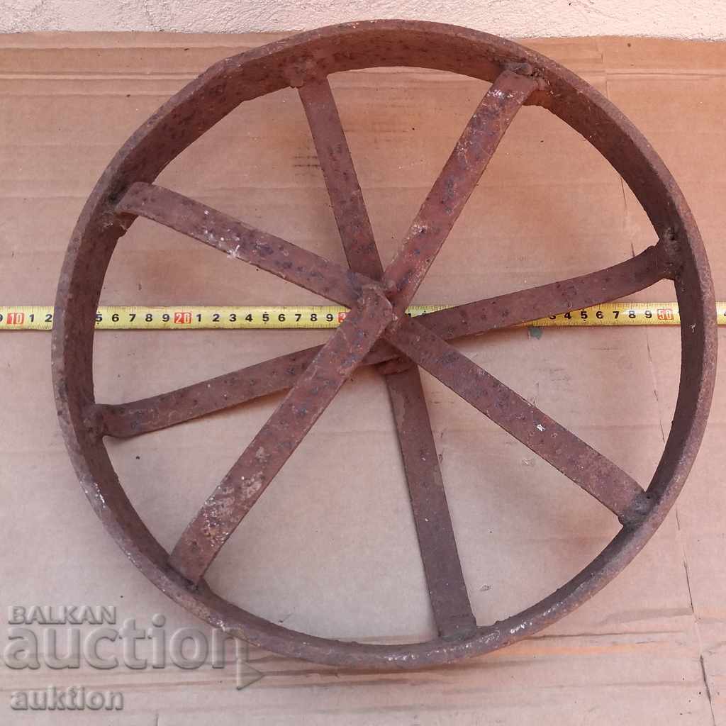 Delivery of MASSIVE FORGED WHEEL FROM TROLLEY, TROLLEY, PLOW Delivery of MASSIVE FORGED WHEEL FROM TROLLEY, TROLLEY, PLOW