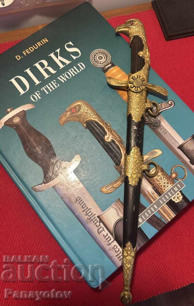 Dagger Saber Knife Kama Sword BORIS III TSAR AVIATOR PILOT with price 7250.00 BGN | € 3706.87 Dagger Saber Knife Kama Sword BORIS III TSAR AVIATOR PILOT with price 7250.00 BGN | € 3706.87