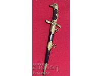 CORTEAU SABIE CUȚIT PUMNAL SPADĂ BORIS III ȚAR AVIATOR PILOT