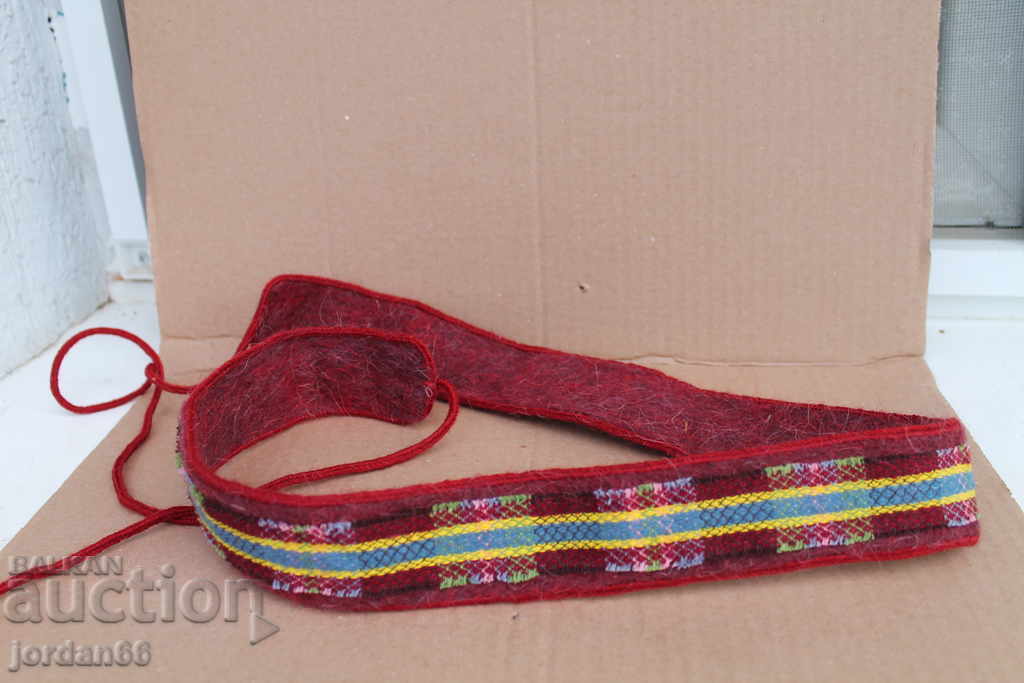 Delivery of Pafta belt Folk costume wool Delivery of Pafta belt Folk costume wool