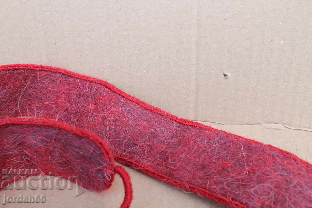 Pafta belt Folk costume wool - 5 Pafta belt Folk costume wool - 5