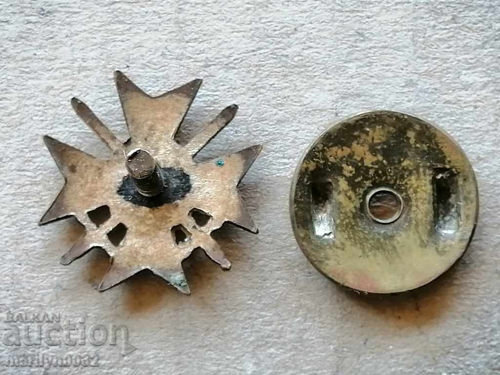 Delivery of Badge Miniature of an officer's cross for bravery order Delivery of Badge Miniature of an officer's cross for bravery order