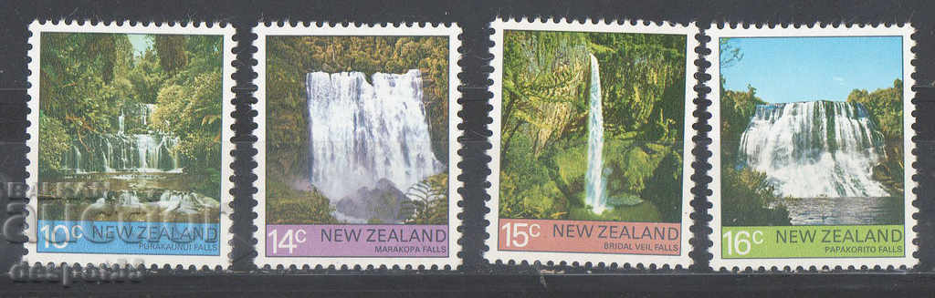 1976. New Zealand. Waterfalls.