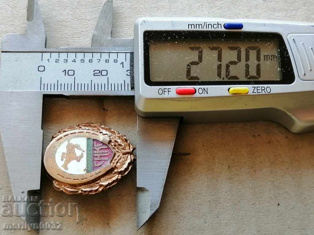 Auction Royal sign enamel SNKS badge medal order Auction Royal sign enamel SNKS badge medal order