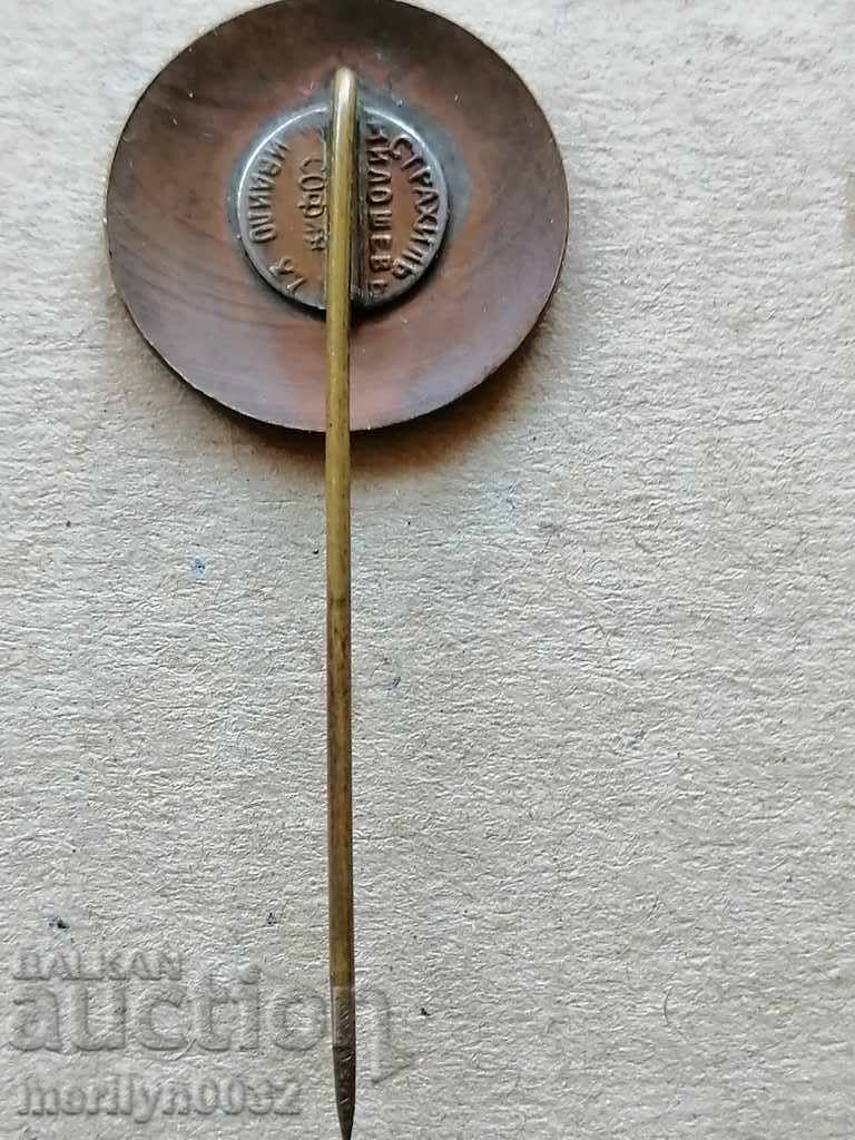 Auction Royal sign enamel Union of Journalists badge medal order Auction Royal sign enamel Union of Journalists badge medal order