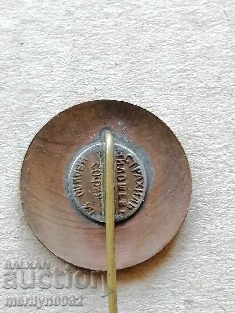 Delivery of Royal sign enamel Union of Journalists badge medal order Delivery of Royal sign enamel Union of Journalists badge medal order