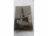 Postcard Botevgrad Monument Gr. Paskov 1935