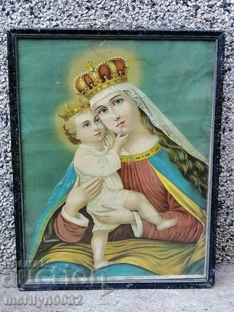 Παλιά λιθογραφία εικονιδίων τυπωμένη τη δεκαετία του 1920 - 6 Παλιά λιθογραφία εικονιδίων τυπωμένη τη δεκαετία του 1920 - 6