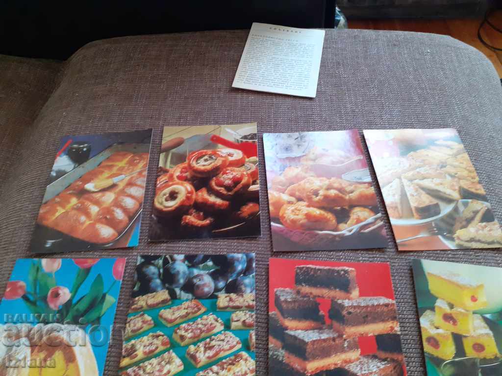Auction  Old recipes Pastry cakes