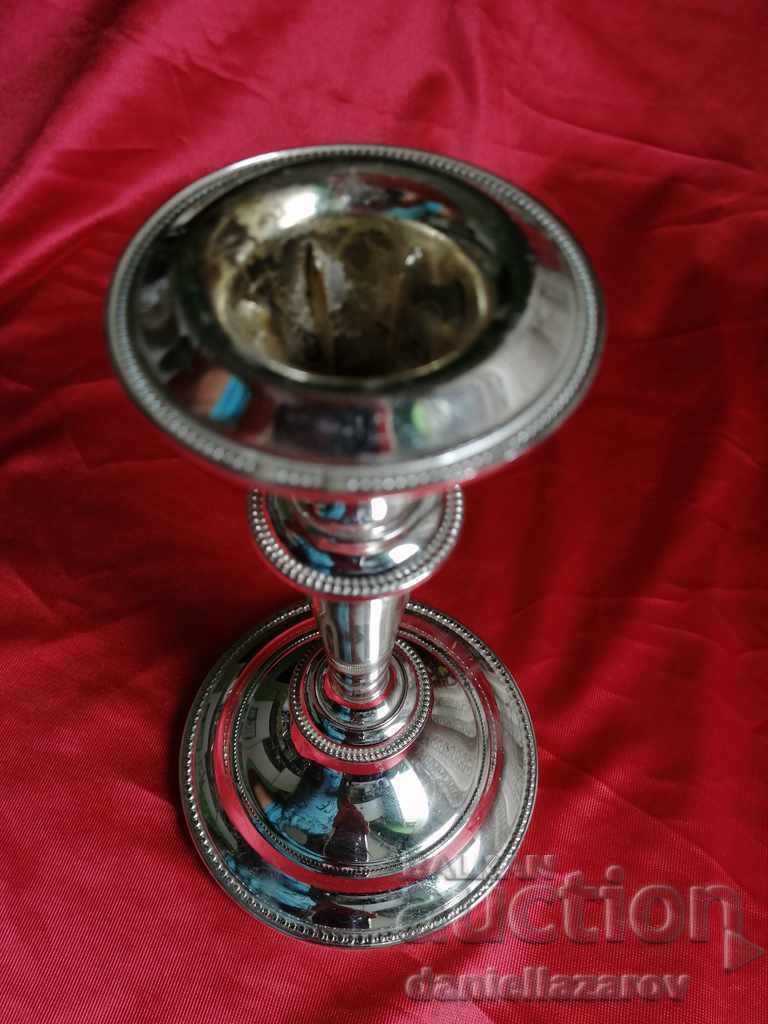 Auction  Old SILVER Candlestick