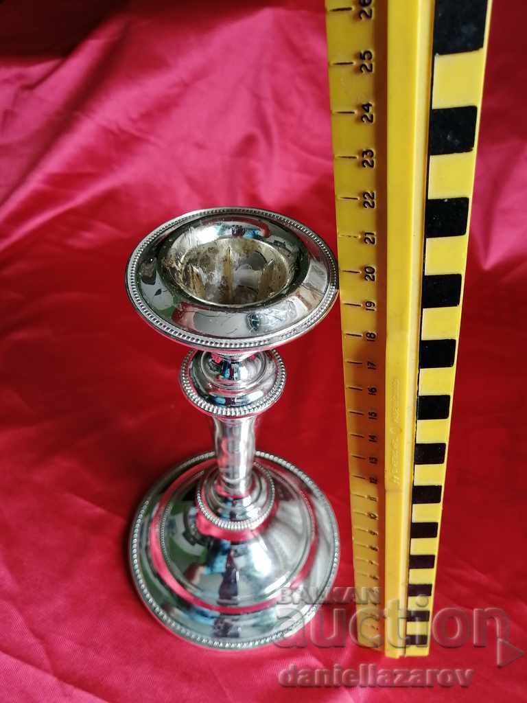 Delivery of Old SILVER Candlestick