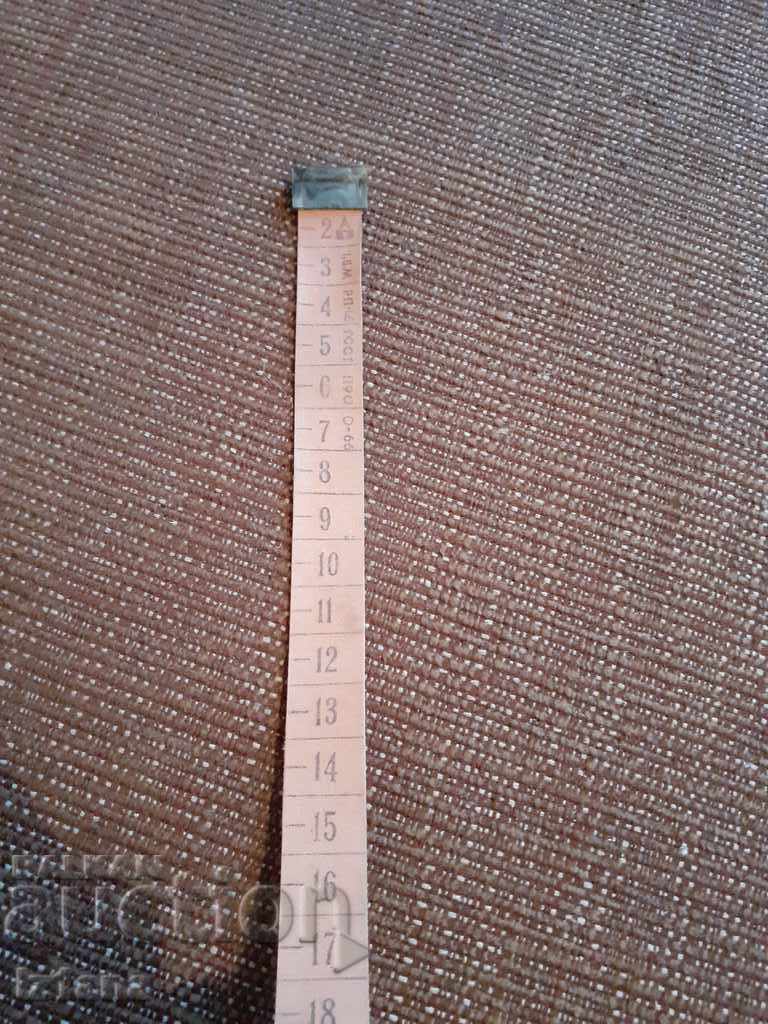 Παράδοση Παλιό μετρητή ραφής Παράδοση Παλιό μετρητή ραφής