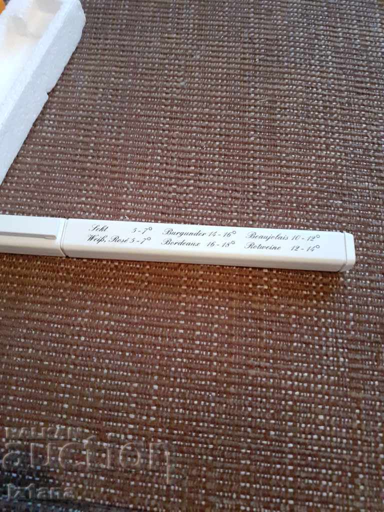 Auction Old Wine Thermometer Auction Old Wine Thermometer