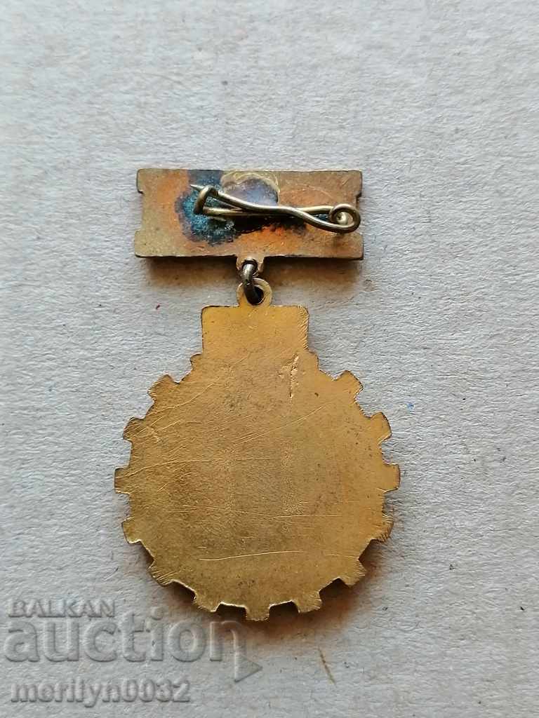 Breastplate Champion badge badge medal PRC with price 39.00 BGN | € 19.94 Breastplate Champion badge badge medal PRC with price 39.00 BGN | € 19.94