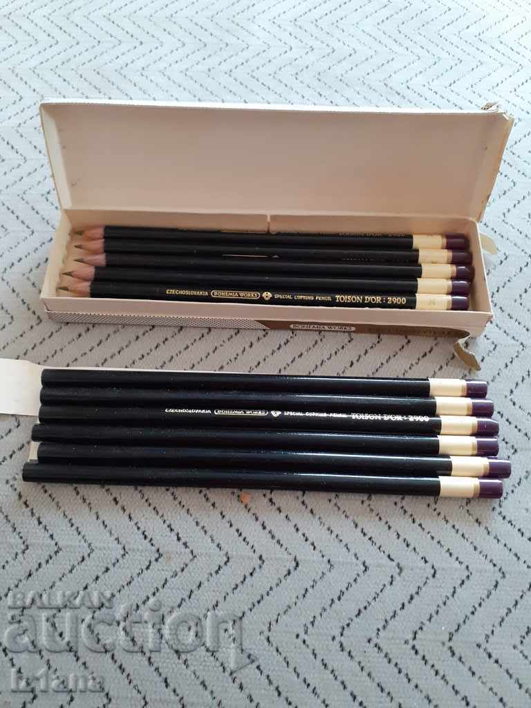 Δημοπρασία Παλιά μολύβια Toison Dor, Βοημία λειτουργεί Δημοπρασία Παλιά μολύβια Toison Dor, Βοημία λειτουργεί