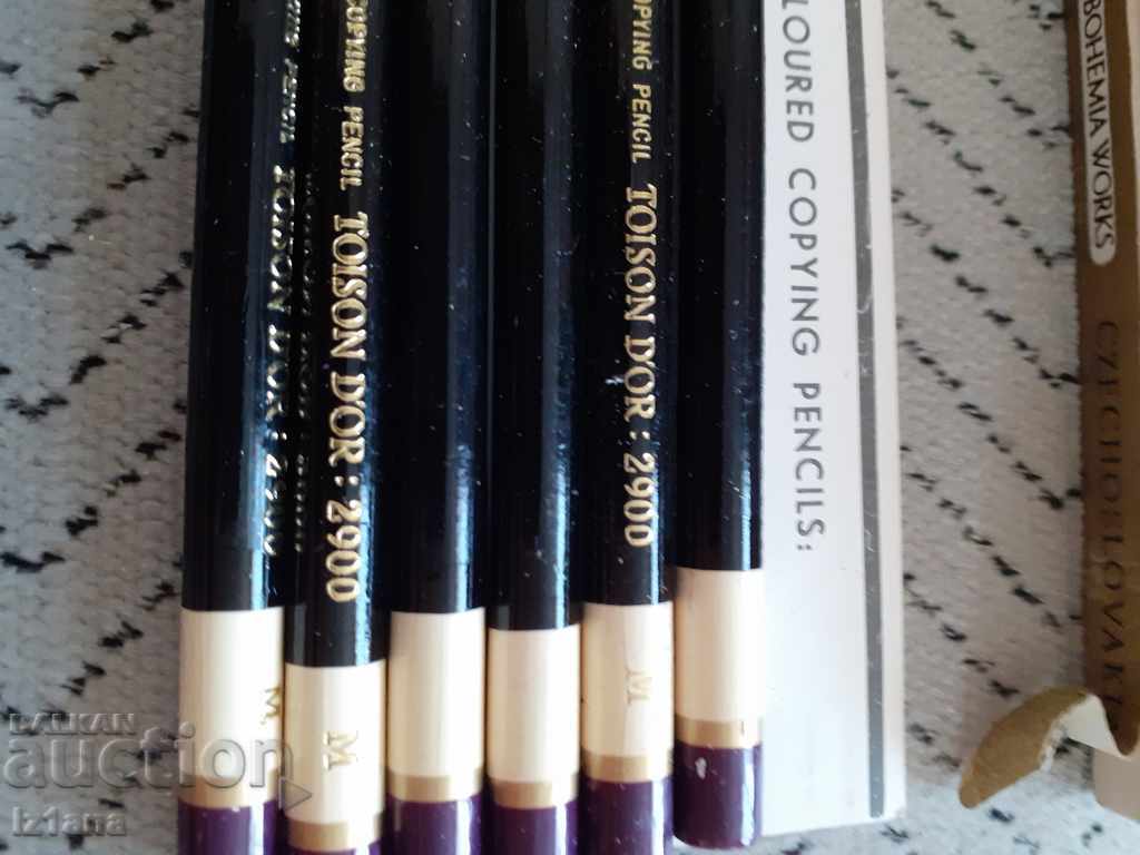 Παλιά μολύβια Toison Dor, Βοημία λειτουργεί - 5 Παλιά μολύβια Toison Dor, Βοημία λειτουργεί - 5