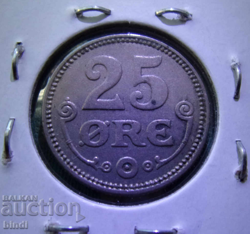 Δανία 25 Ore 1921 Silver Row με τιμή € 5.11 | 9.99 BGN