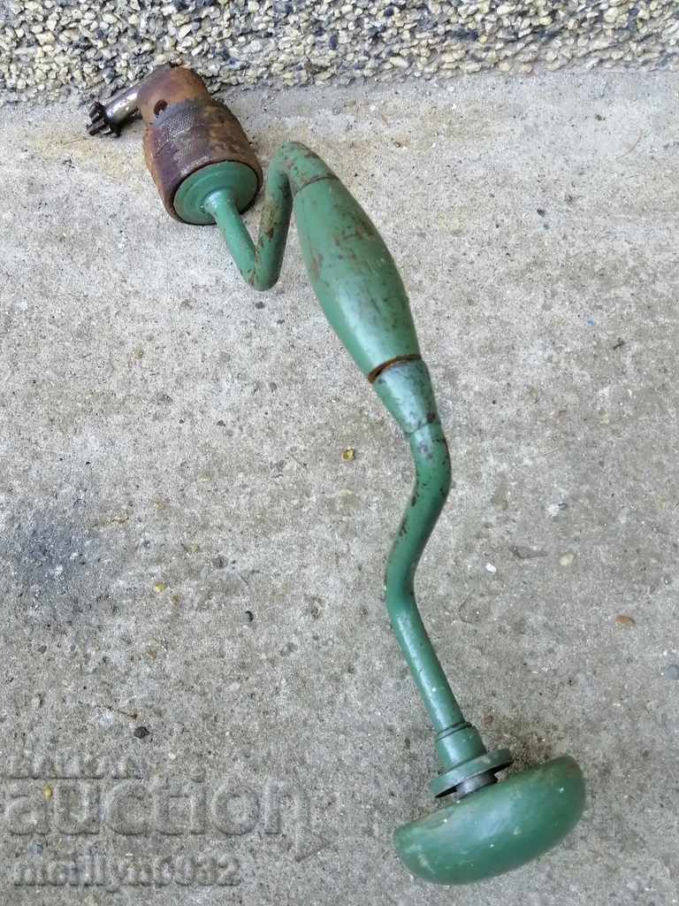 Old carpentry, drill, tool, wrought iron - 5 Old carpentry, drill, tool, wrought iron - 5