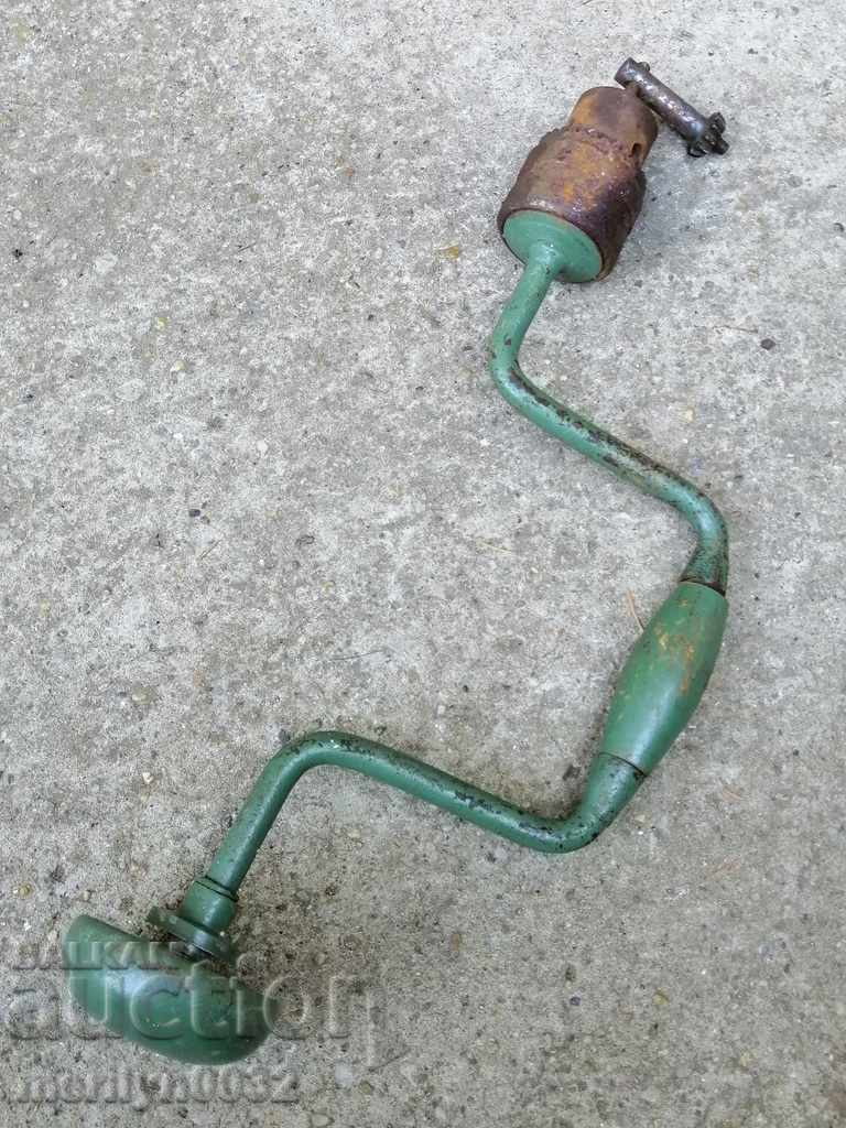 Old carpentry, drill, tool, wrought iron - 6 Old carpentry, drill, tool, wrought iron - 6