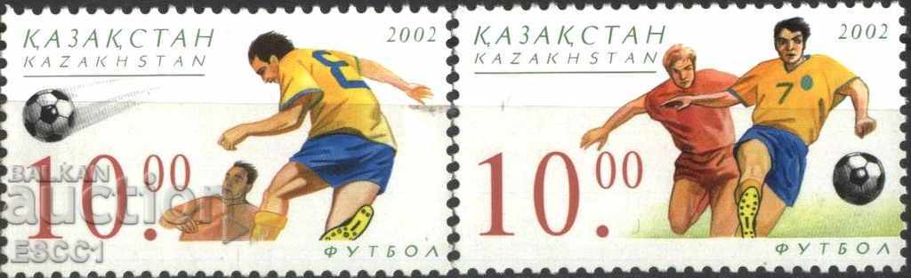 Чисти марки Спорт СП по Футбол 2002 от Казахстан