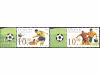Чисти марки Спорт СП по Футбол 2002 от Казахстан