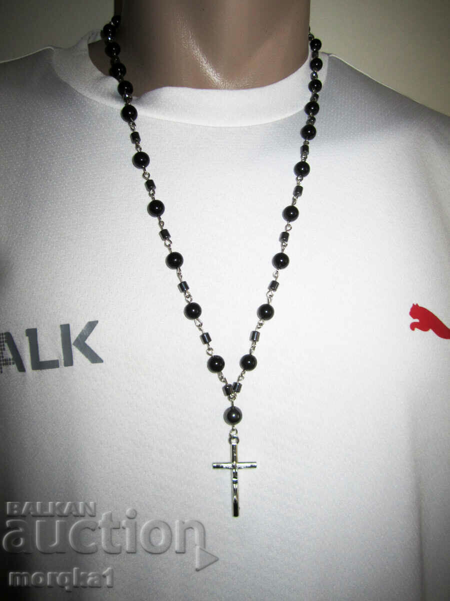 Necklace type rosary, rosary, cross, crucifix, crucifix - 6