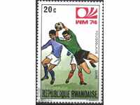 Чиста марка Спорт СП по Футбол Германия 1974 от Руанда