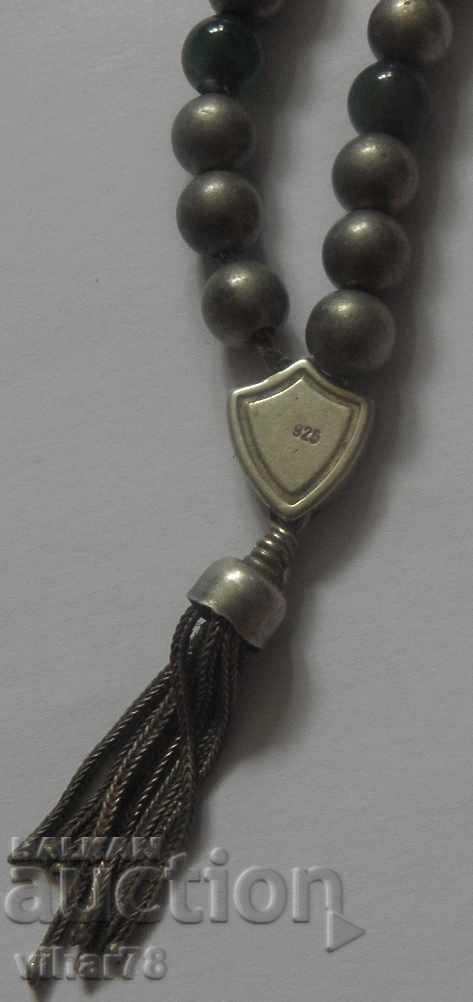 Silver rosary with price 49.99 BGN | € 25.56 Silver rosary with price 49.99 BGN | € 25.56