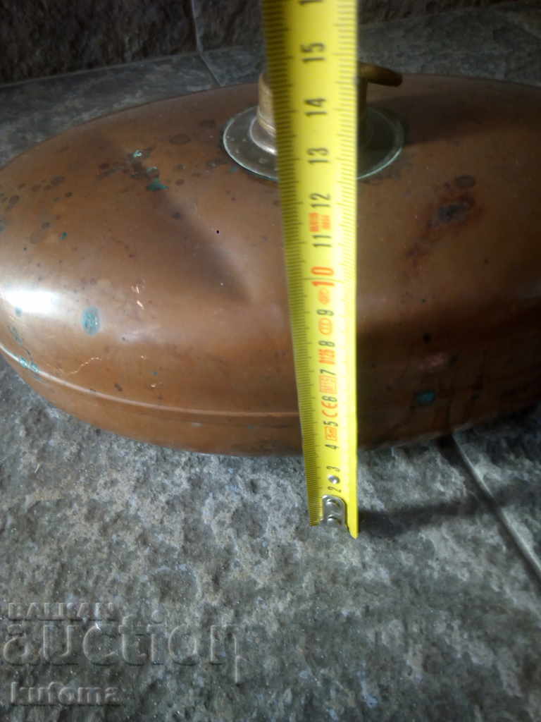 Auction  Old copper heater