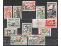 1961-62. Καμερούν. Ζητήματα από το 1956 και το 1960. Overprints.