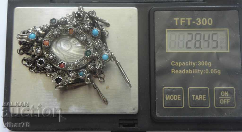 RELIGION-SILVER MEDALLION Pearl - 5 RELIGION-SILVER MEDALLION Pearl - 5