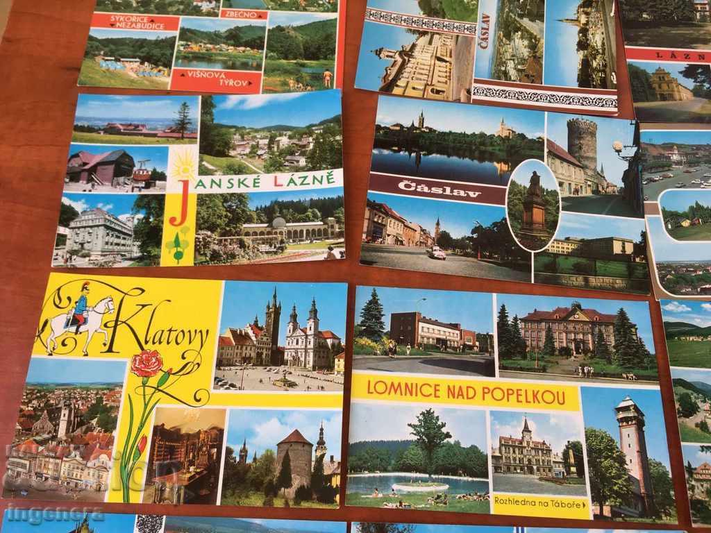 Delivery of CARDS-CZECHOSLOVAKIA FROM SOCA-25 BR-LOT