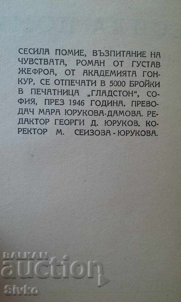 Cecilia Pommier Education of Feelings with price 4.99 BGN | € 2.55 Cecilia Pommier Education of Feelings with price 4.99 BGN | € 2.55