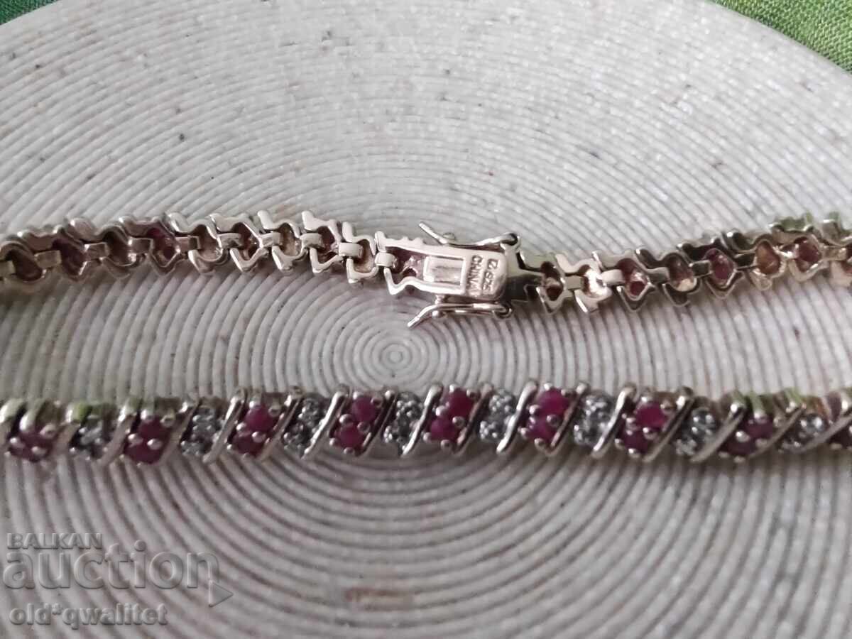 Silver Hryvnia with Rubies and other silver 925 with price 497.00 BGN | € 254.11