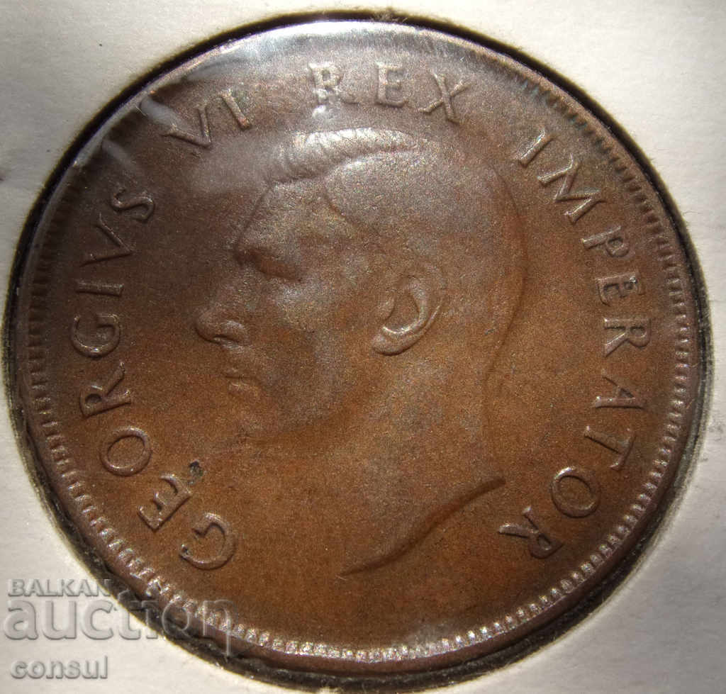 Africa de Sud 1 Penny 1941 Rare cu preț € 2.56 | 5.01 BGN