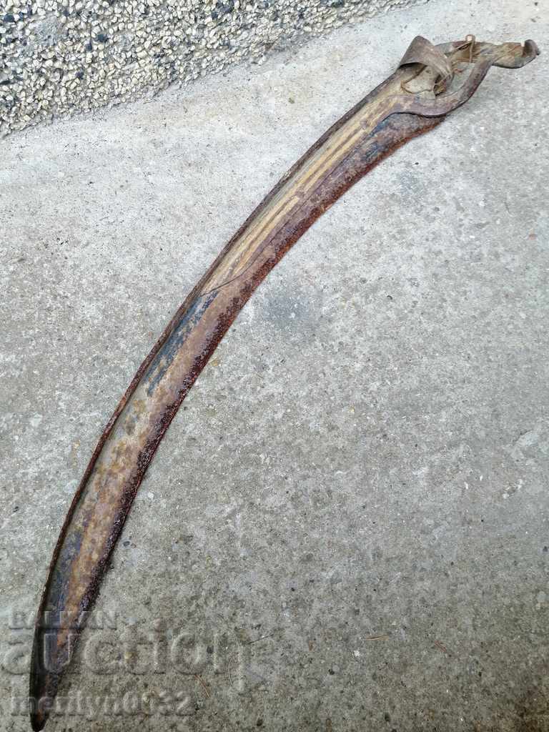 Old hand-forged mowing hair, wrought iron with price 52.00 BGN | € 26.59 Old hand-forged mowing hair, wrought iron with price 52.00 BGN | € 26.59