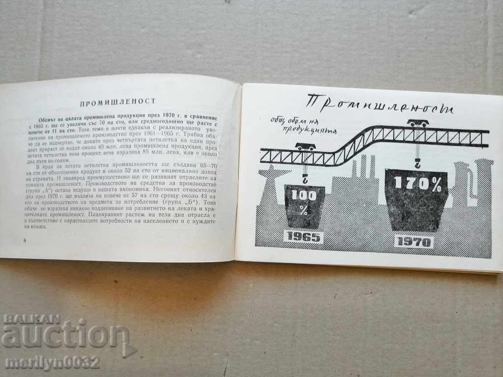 Broșura manuală a agitatorului Al cincilea plan pe cinci ani cu preț 47.00 BGN | € 24.03