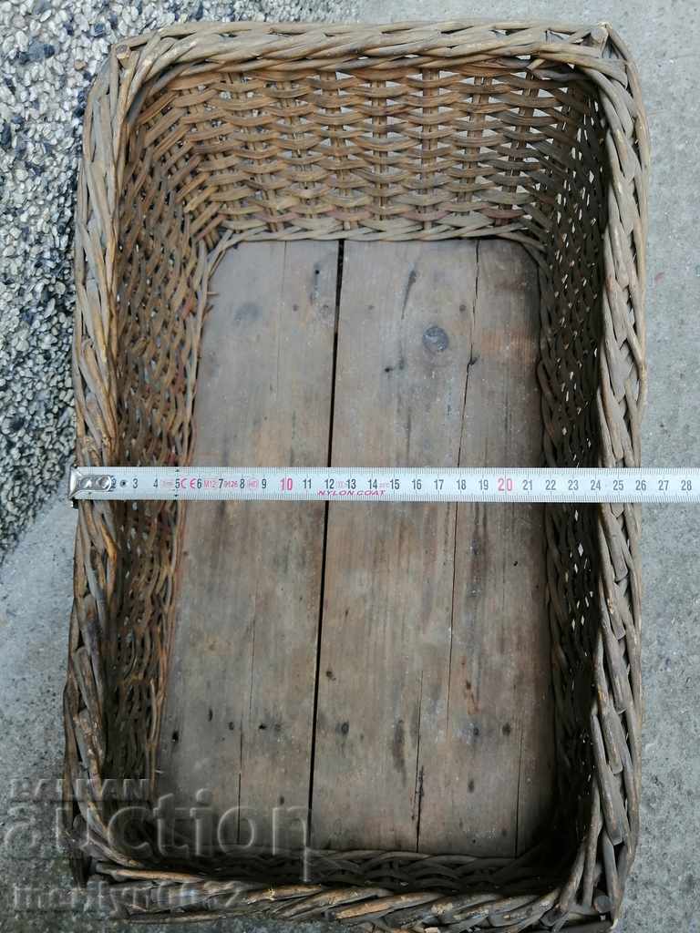 Livrarea Coș de răchită, coș de cutie de coș