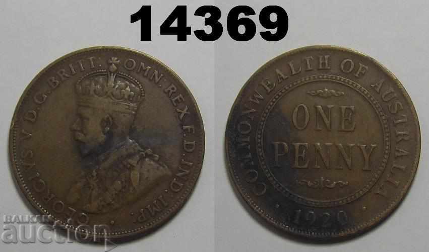 Αυστραλία 1 λεπτό 1920 κέρμα
