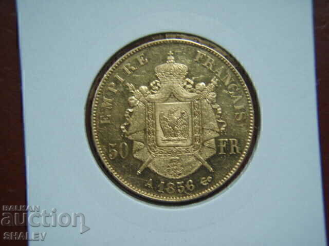 Auction  50 Francs 1856 A France (50 francs France) /2/ - AU (gold)