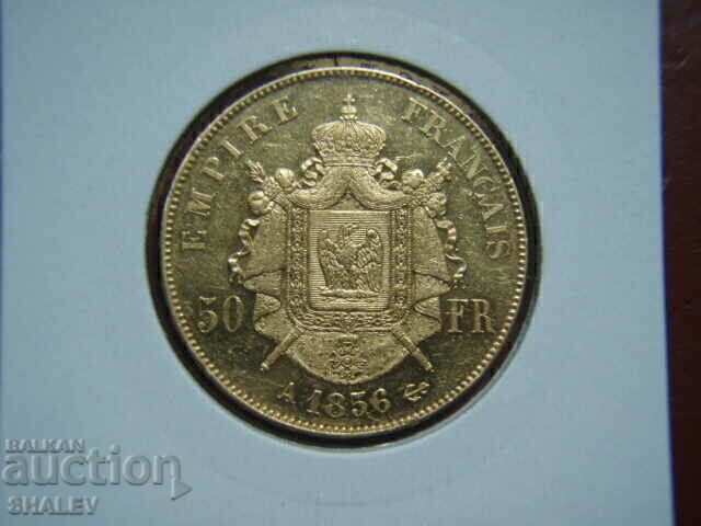 Delivery of 50 Francs 1856 A France (50 francs France) /2/ - AU (gold)