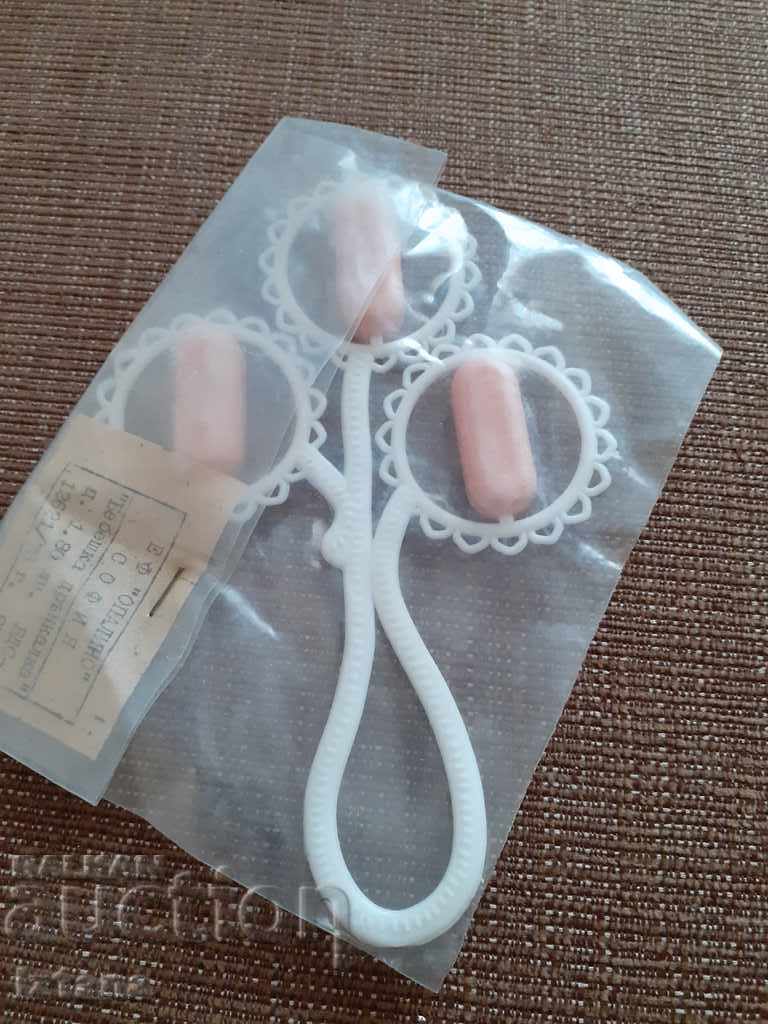Old toy soother, rattle with price 10.00 BGN | € 5.11 Old toy soother, rattle with price 10.00 BGN | € 5.11