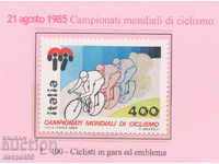 1985. Ιταλία. Παγκόσμιο Πρωτάθλημα Ποδηλασίας.