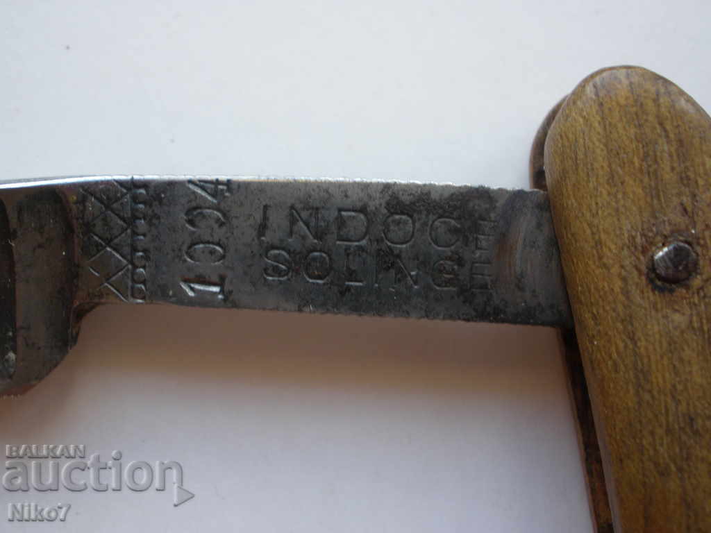 Πολύ παλιό γερμανικό ξυράφι "SOLINGEN". - 5 Πολύ παλιό γερμανικό ξυράφι "SOLINGEN". - 5