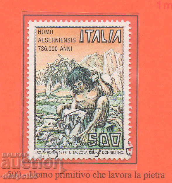 1988. Italy. Homo Aeserniensis.