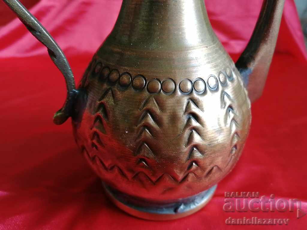 Hand Forged Turkish Copper IBRIK, Kana with price 55.00 BGN | € 28.12 Hand Forged Turkish Copper IBRIK, Kana with price 55.00 BGN | € 28.12