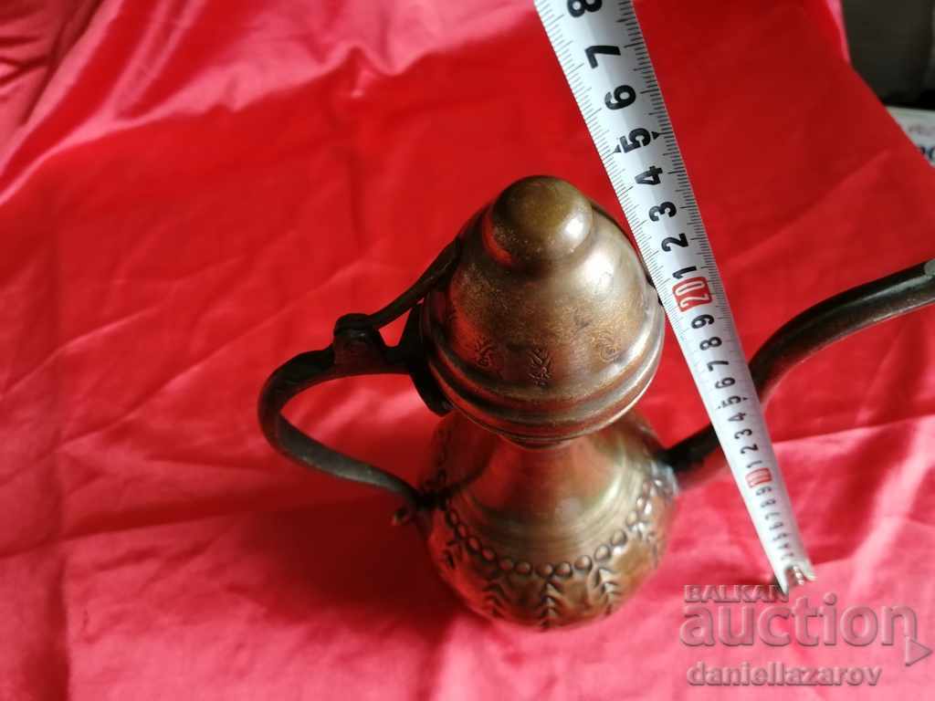 Hand Forged Turkish Copper IBRIK, Kana - 7 Hand Forged Turkish Copper IBRIK, Kana - 7