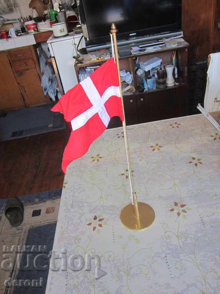 Unique bronze flagpole flag Danzing Grupen